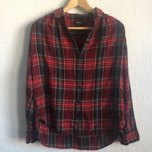 Madewell flannel XS